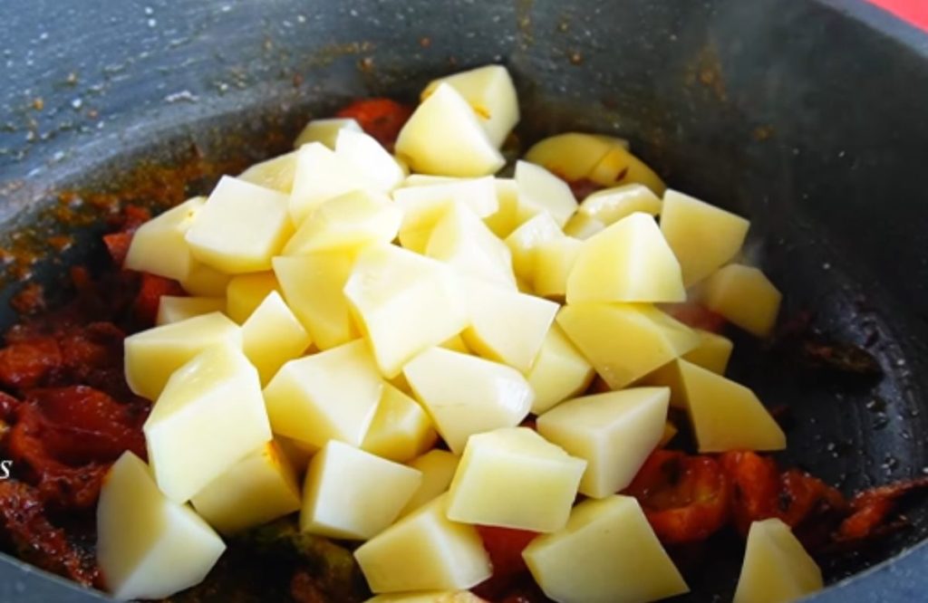 Potato recipe Kerala style