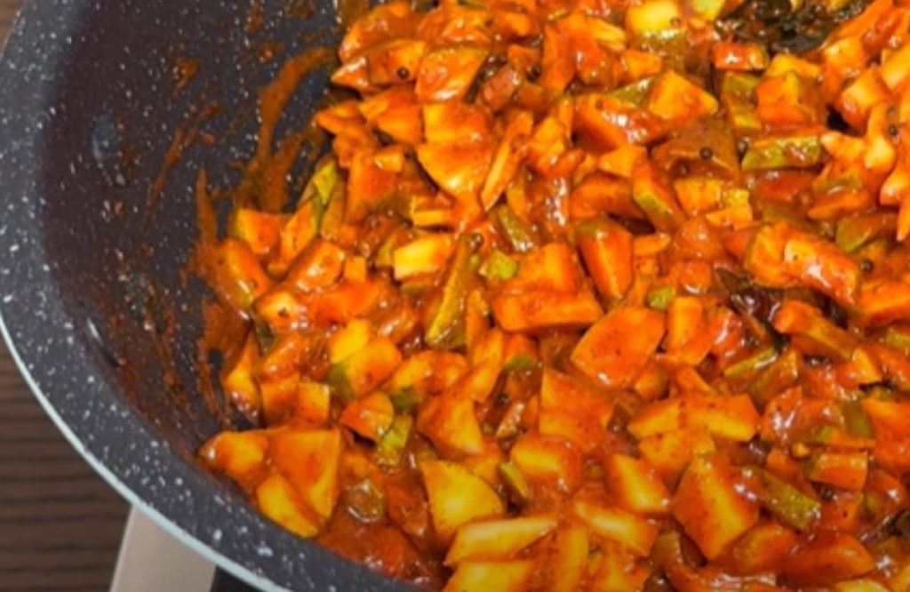 Kerala Style Mango Pickle Recipe