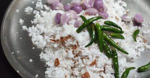 Kerala style Coconut Chammanthi