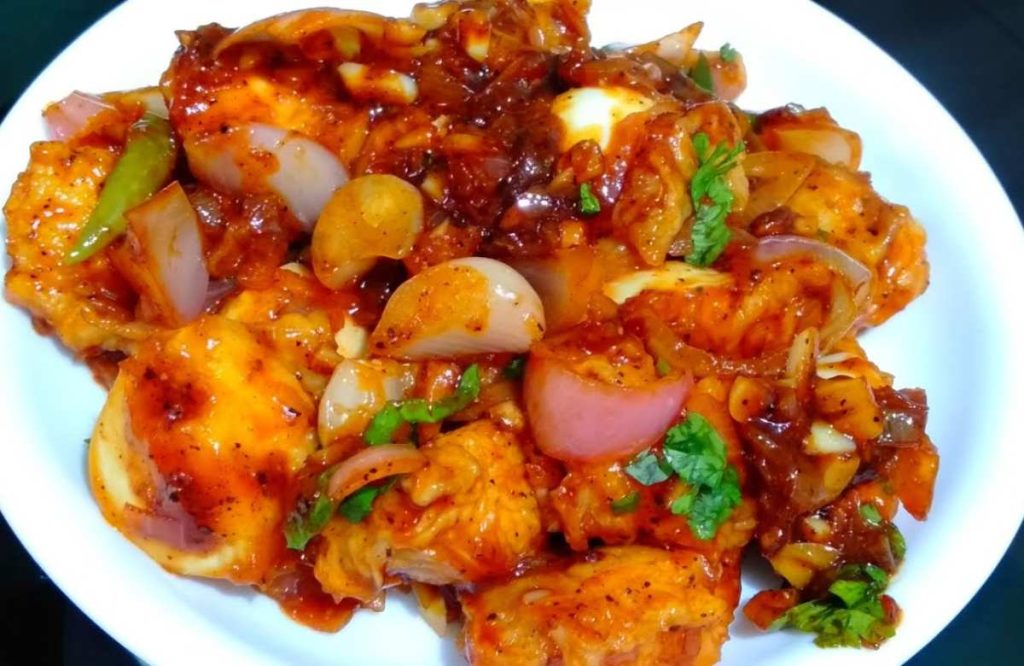 Spicy Chilli Egg Recipe